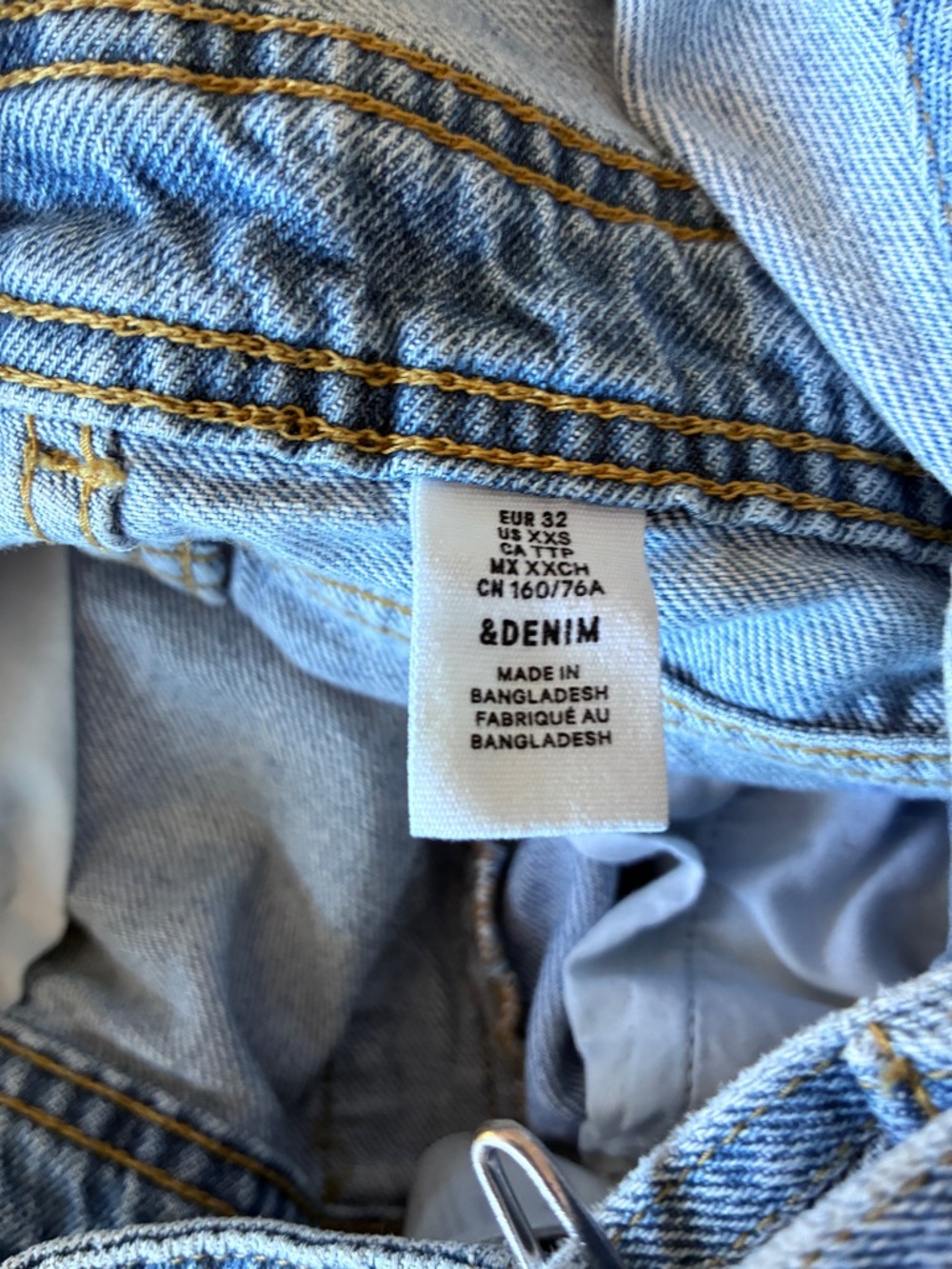 Denim Overalls - Picture 3 of 6